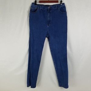 Vintage Route 66 Jeans Juniors 17 High‎ Rise Womens Straight Leg Blue Denim